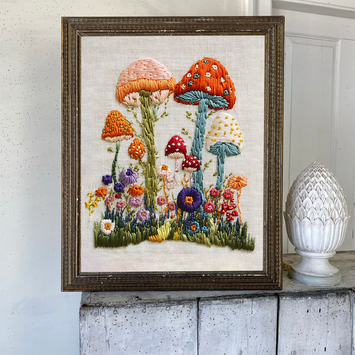 Rubbyoo Embroidery Kit- Mushroom Plant 2 - image 7