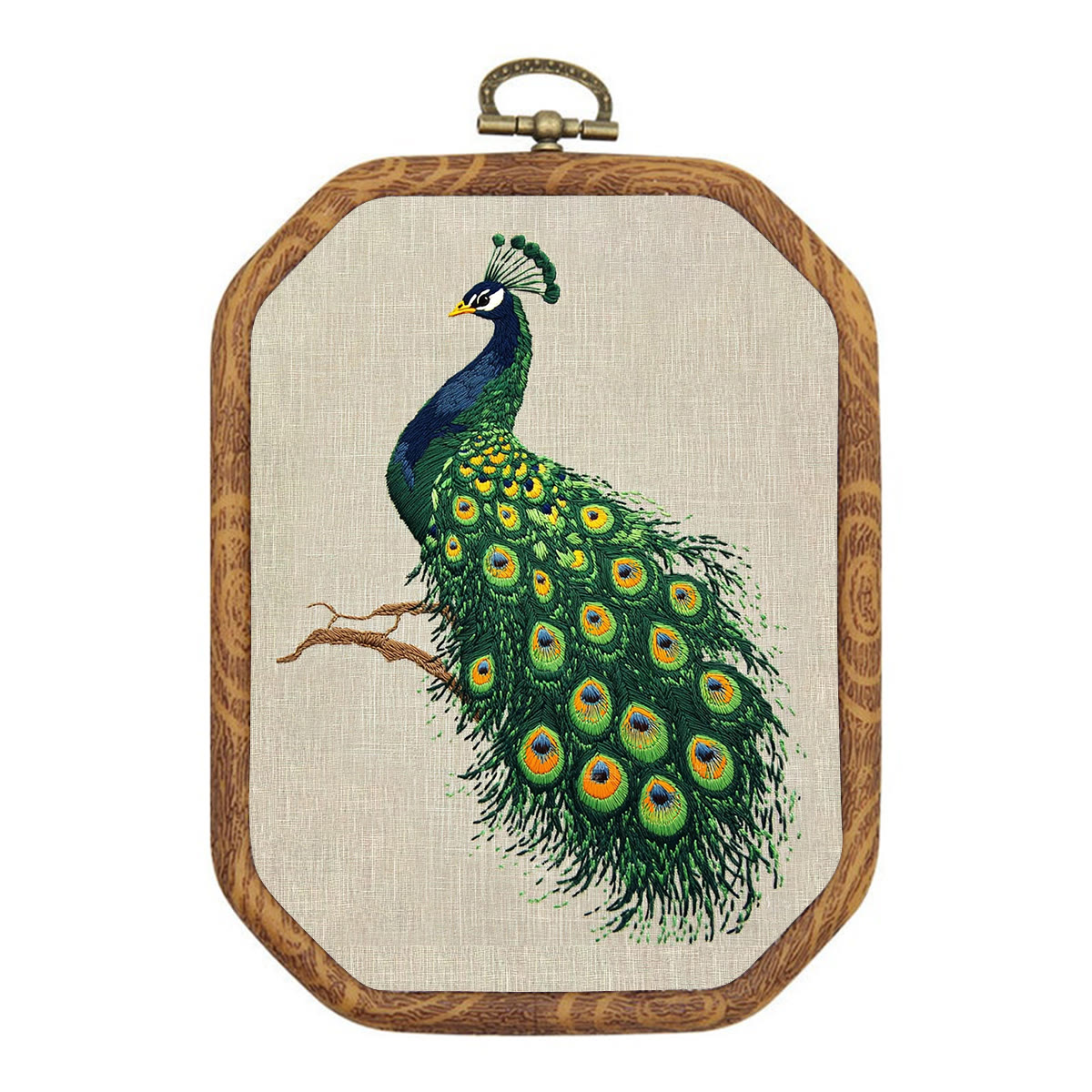 Rubbyoo Embroidery Kit-  Peacock - image 1