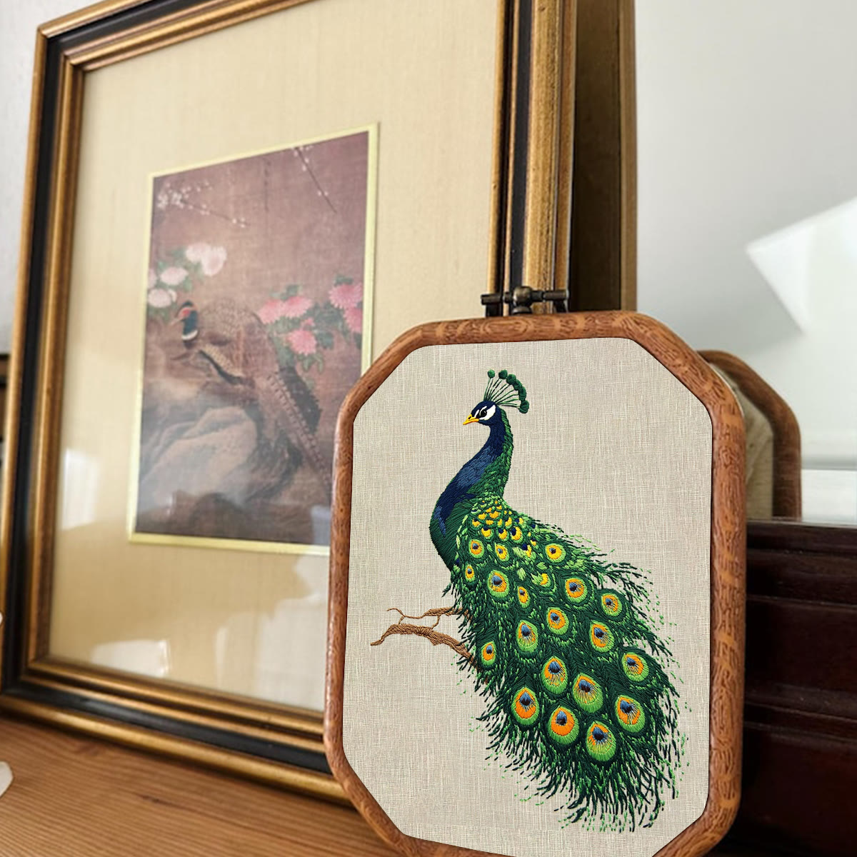 Rubbyoo Embroidery Kit-  Peacock - image 2