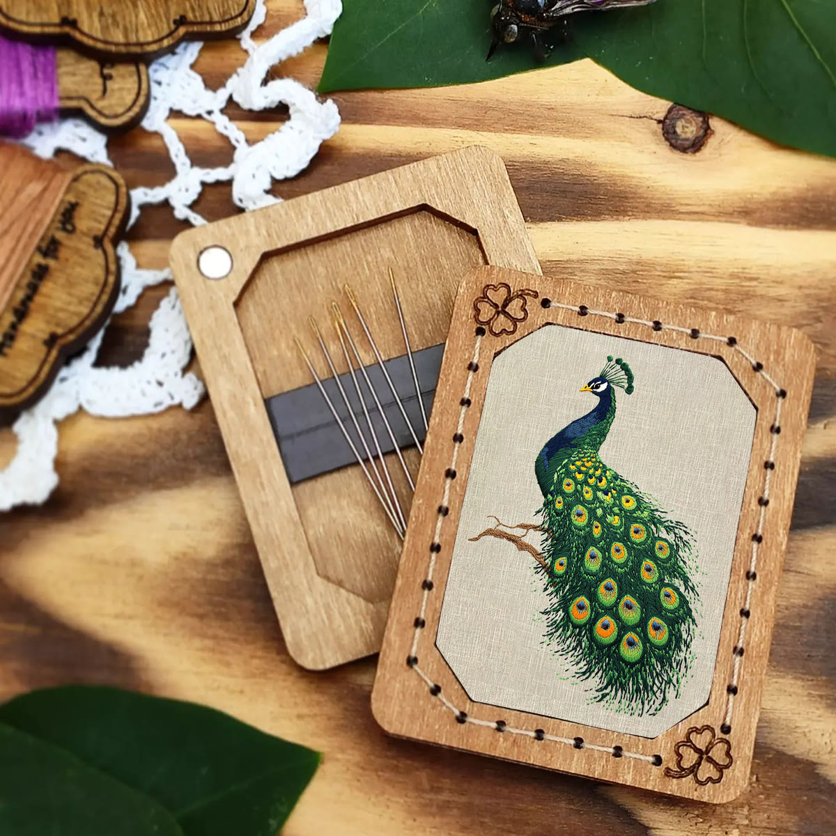 Rubbyoo Embroidery Kit-  Peacock - image 4