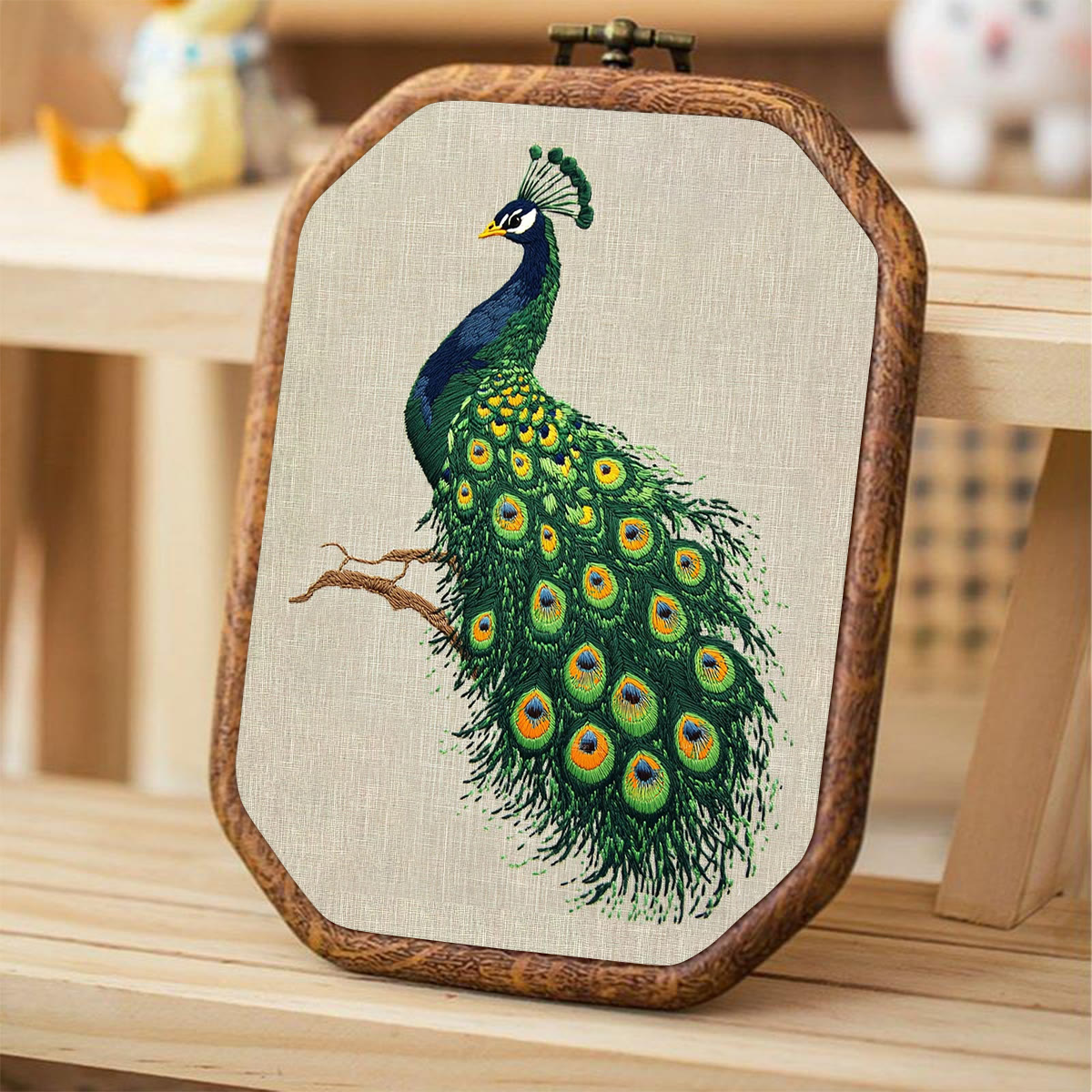Rubbyoo Embroidery Kit-  Peacock - image 5