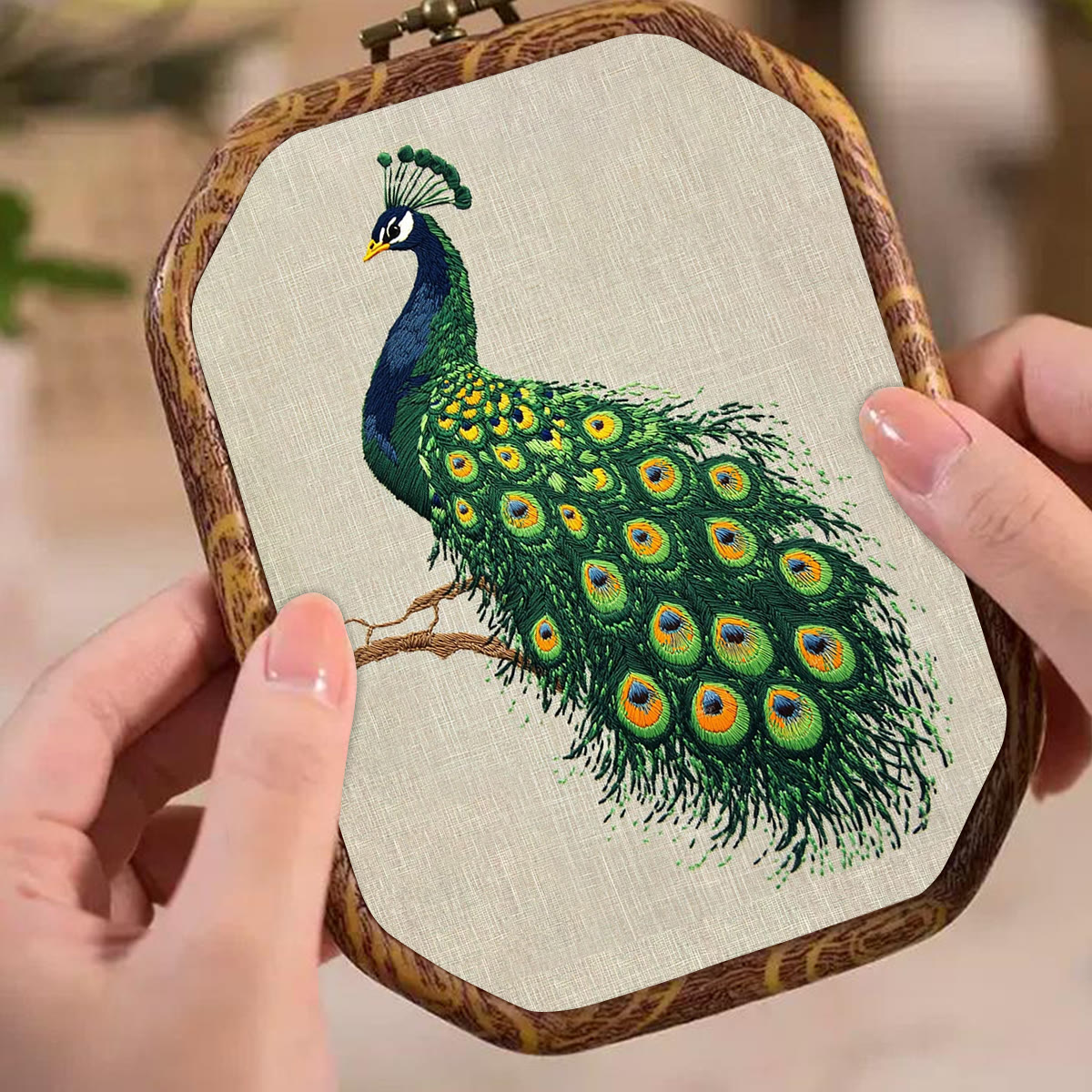 Rubbyoo Embroidery Kit-  Peacock - image 7
