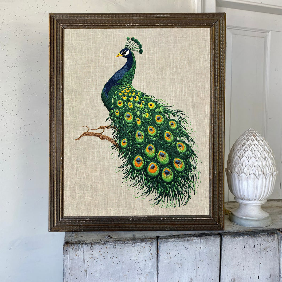 Rubbyoo Embroidery Kit-  Peacock - image 6
