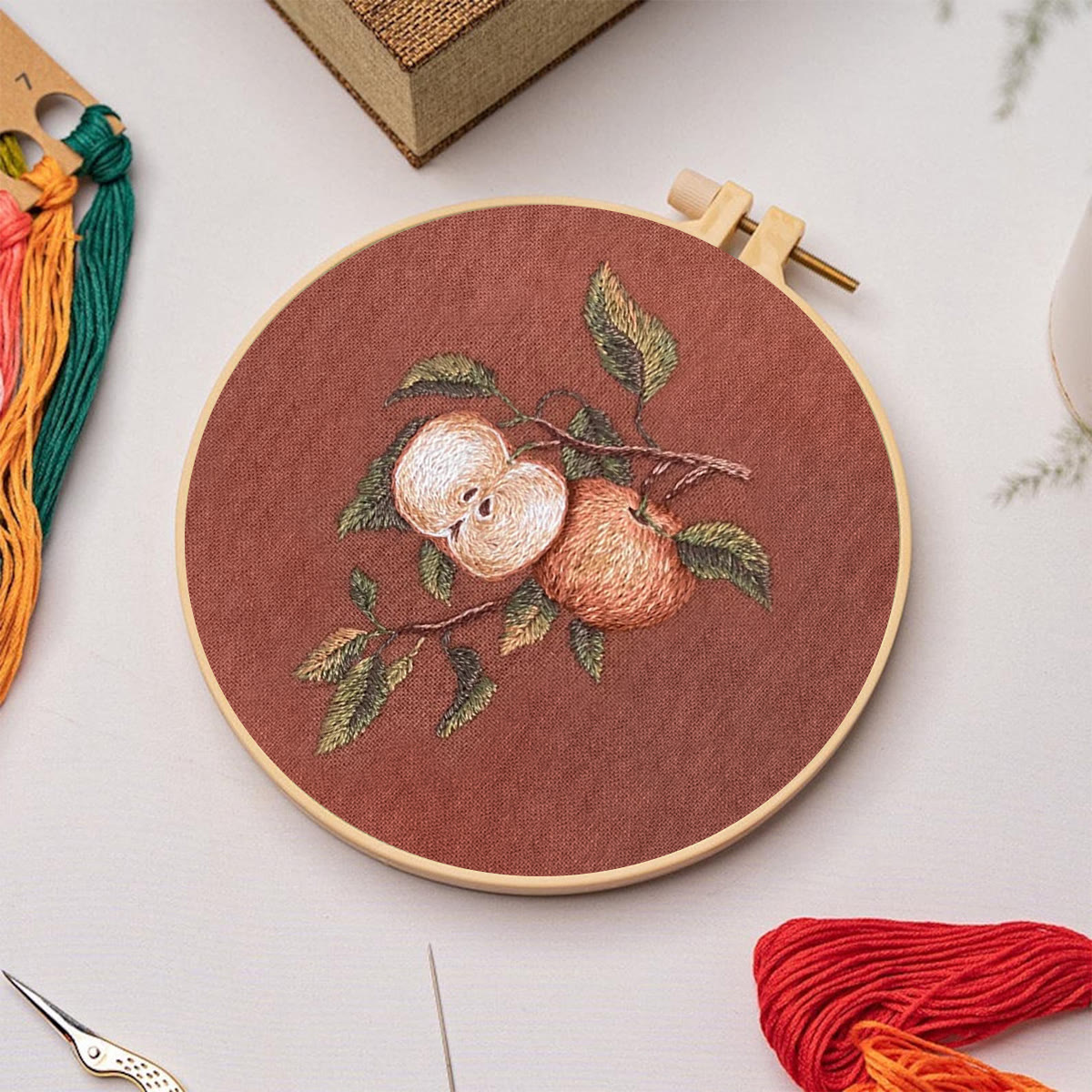 Rubbyoo Embroidery Kit-  Apple - image 3