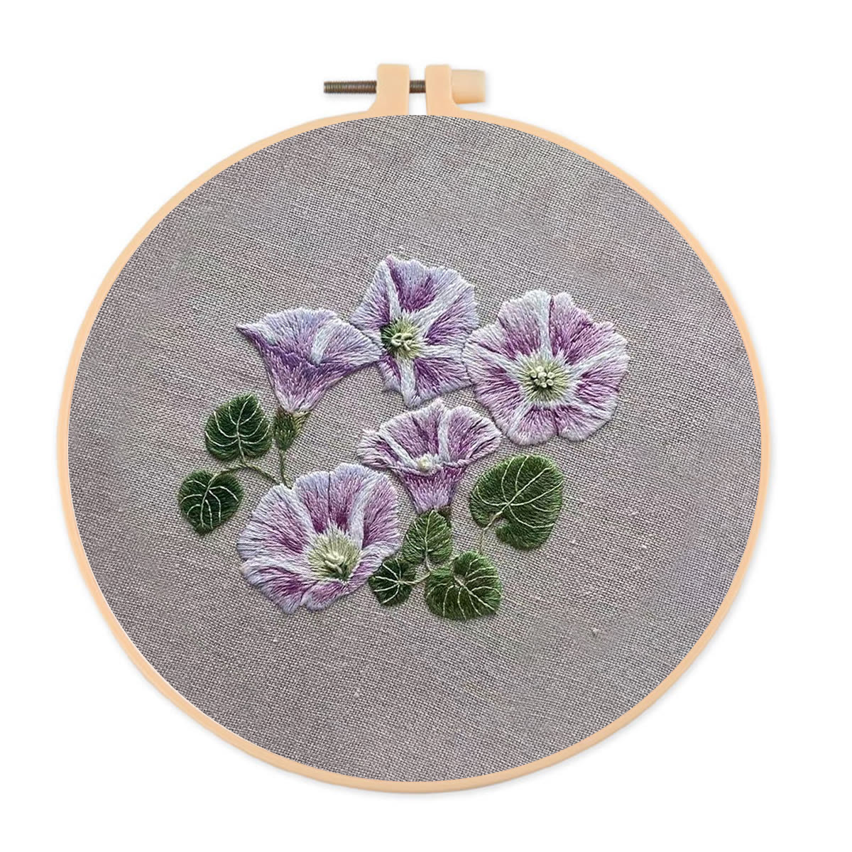 Rubbyoo Embroidery Kit- Mini Purple Hortensia - image 1
