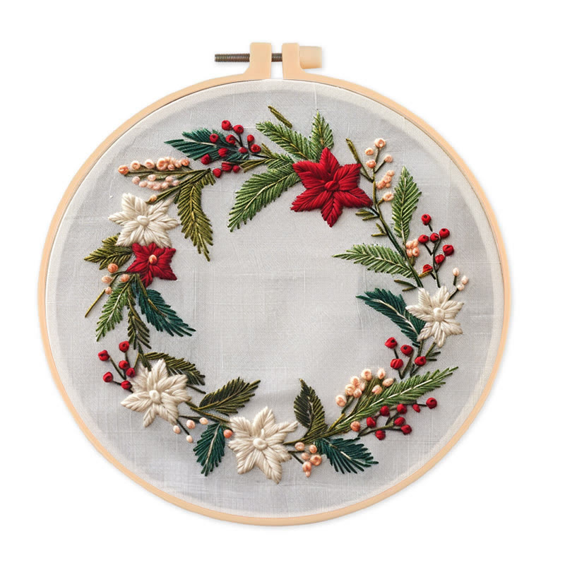 Rubbyoo Embroidery Kit-  Christmas Garland - image 1
