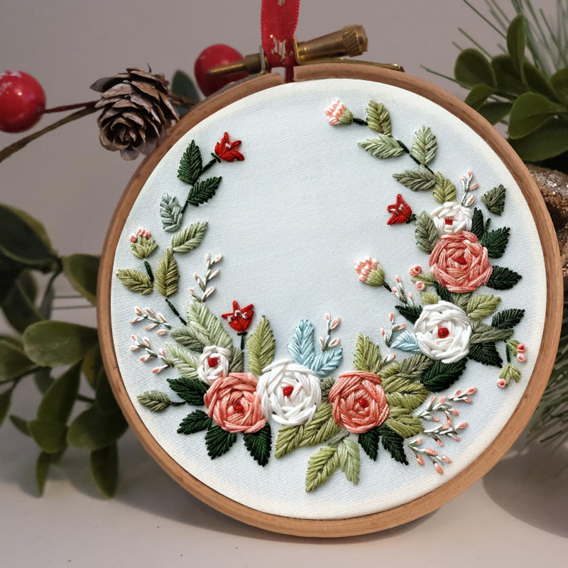 Rubbyoo Embroidery Kit- Christmas Winter Garland - image 2