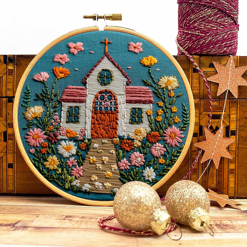 Rubbyoo Embroidery Kit-  Bible Verse Chruch - image 9