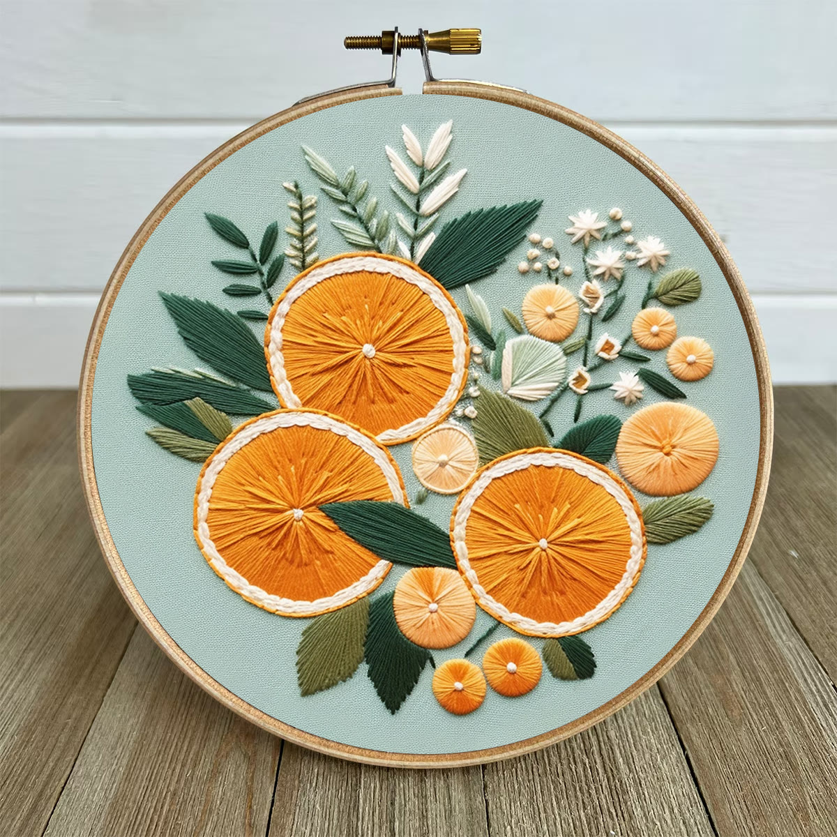 Rubbyoo Embroidery Kit- Oranges - image 5