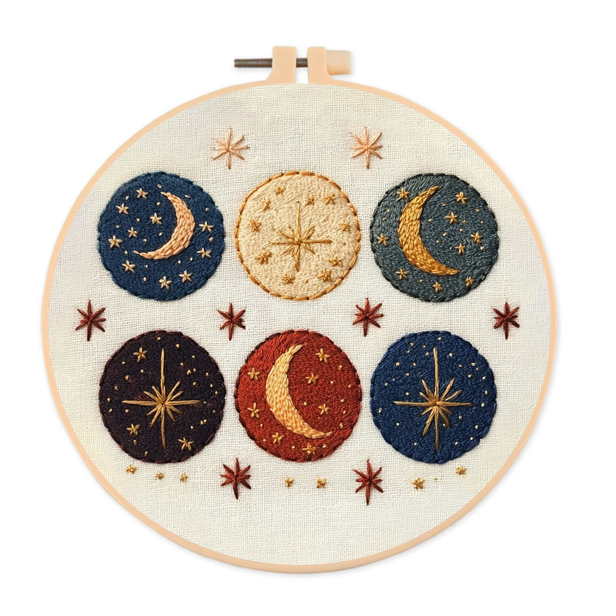 Rubbyoo Embroidery Kit- Celestial  Planet - image 1
