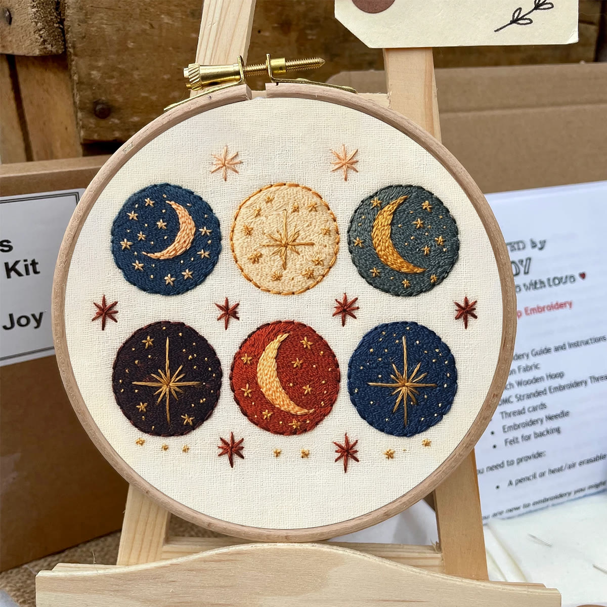 Rubbyoo Embroidery Kit- Celestial  Planet - image 6