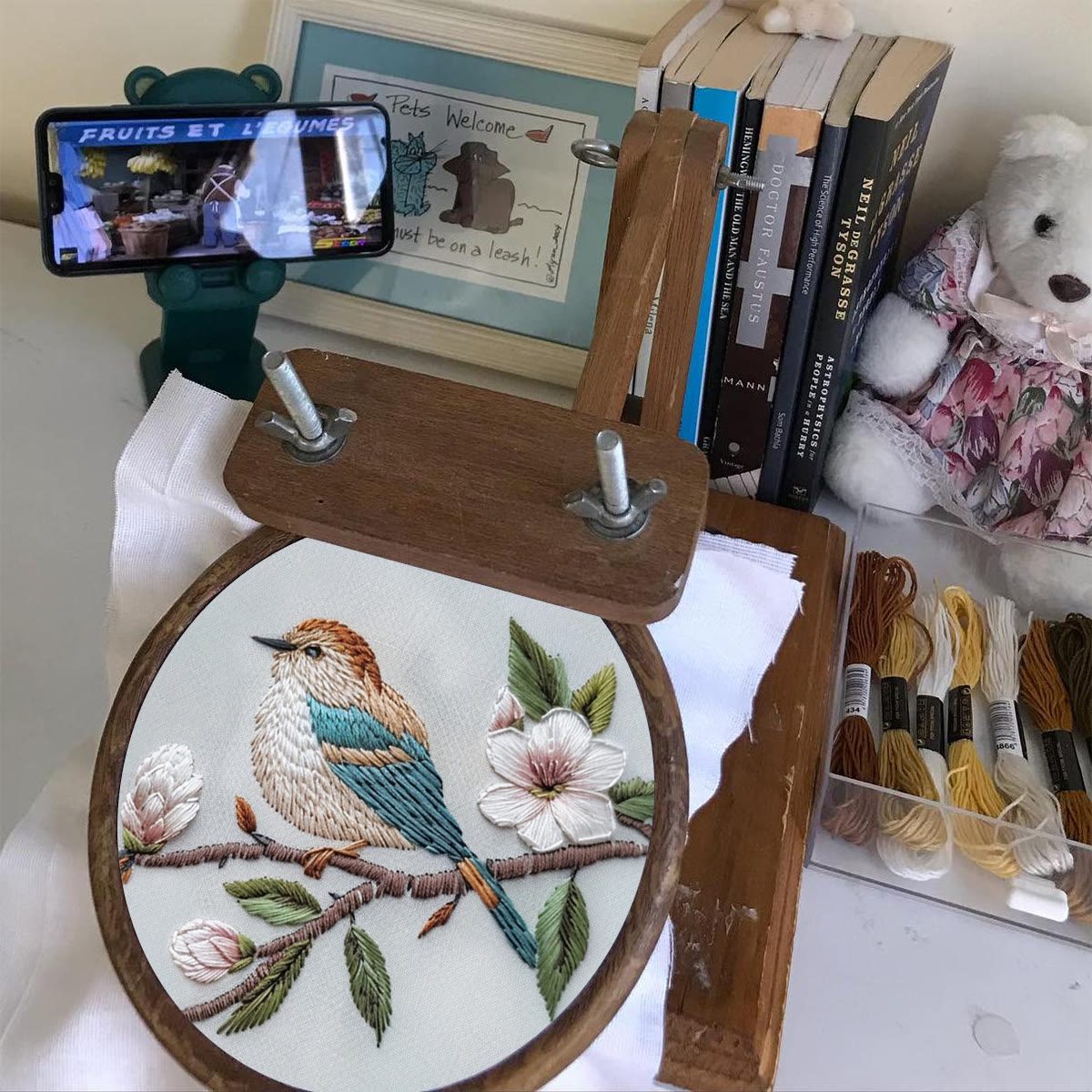 Rubbyoo Embroidery Kit- Spring Bird - image 6