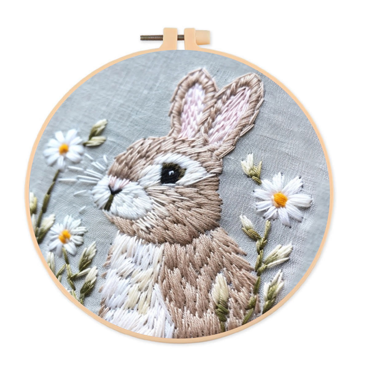 Rubbyoo Embroidery Kit- Daisy Bunny - image 1