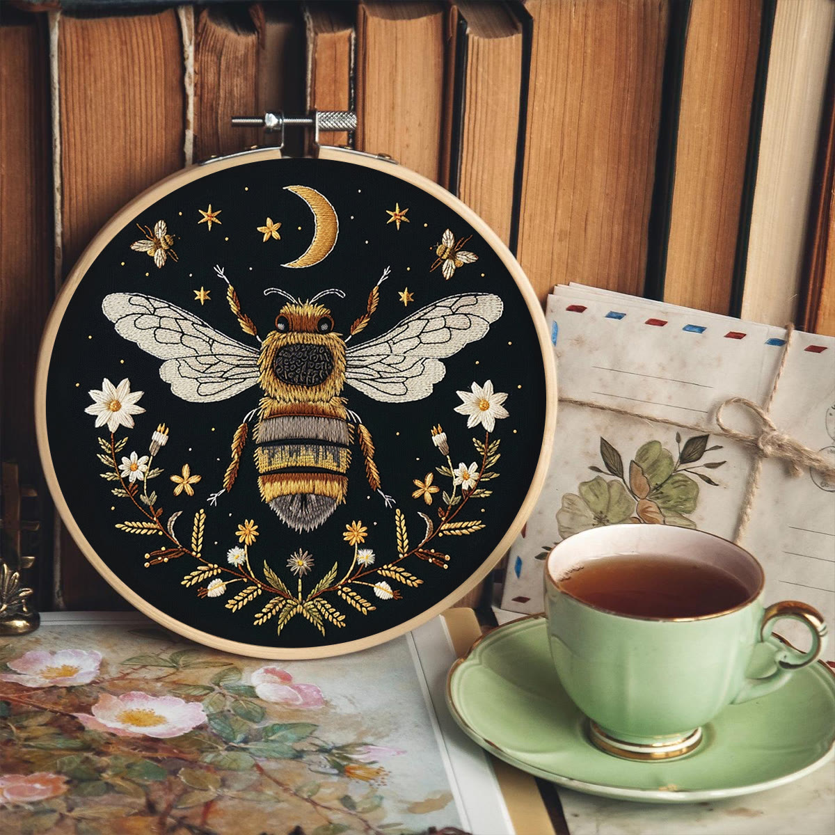 Rubbyoo Embroidery Kit- Magical Bee - image 7