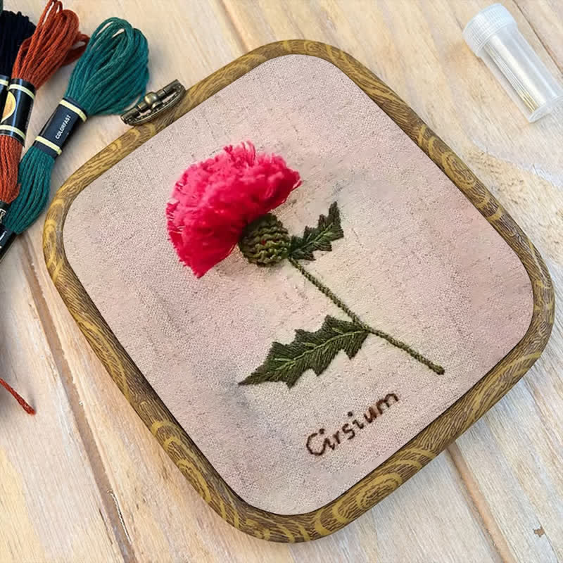 Rubbyoo Embroidery Kit- 3d Cirsium Craft Kit - image 10