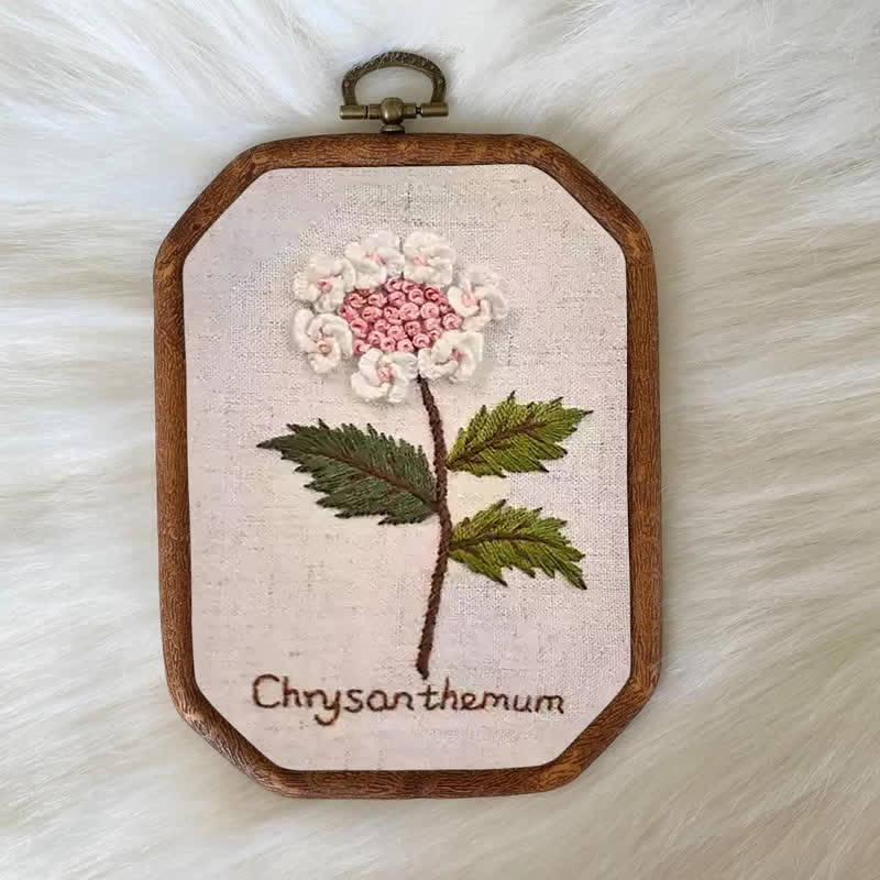 Rubbyoo Embroidery Kit- Chrysanthemum Cross Stitch Diy Kit - image 7