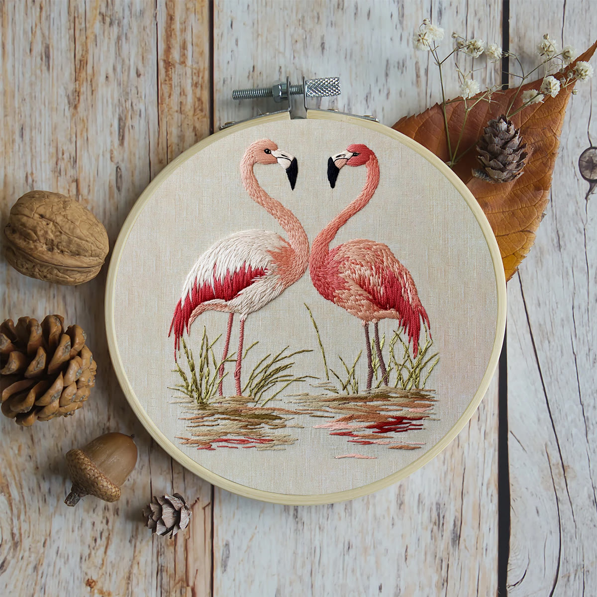 Rubbyoo Embroidery Kit- Fabulous Flamingo2 - image 6