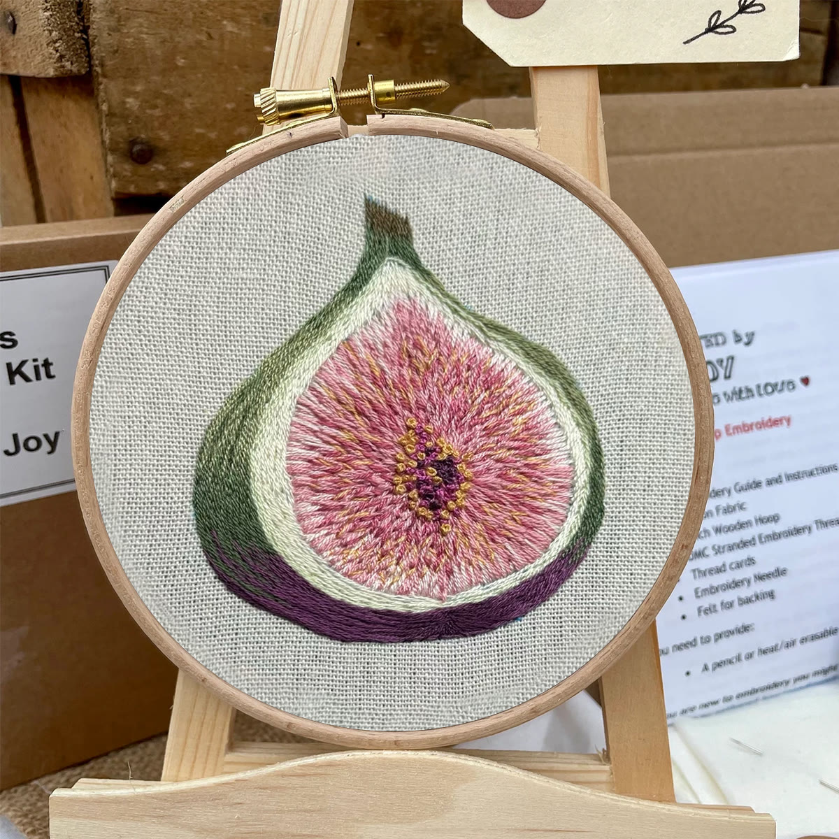 Rubbyoo Embroidery Kit- Fig - image 6