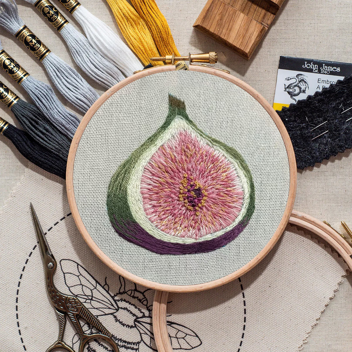 Rubbyoo Embroidery Kit- Fig - image 9