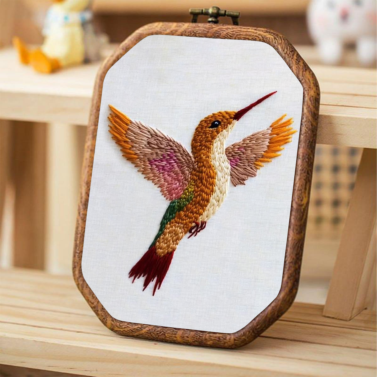 Rubbyoo Embroidery Kit-Elegant Hummingbird - image 5