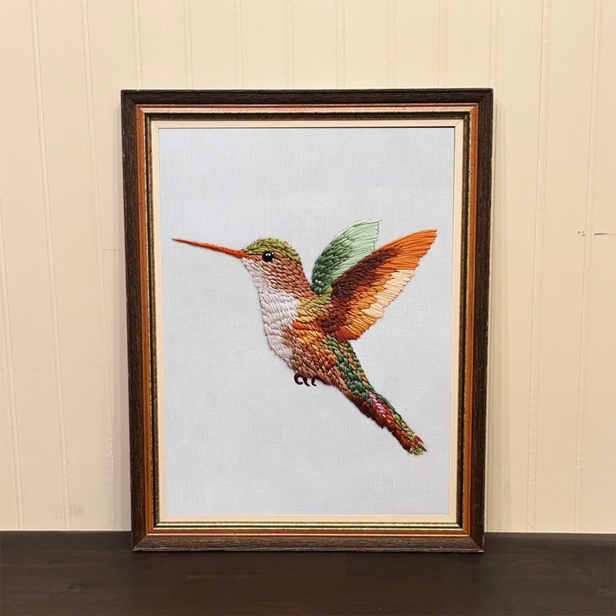 Rubbyoo Embroidery Kit-Vibrant Hummingbird - image 2