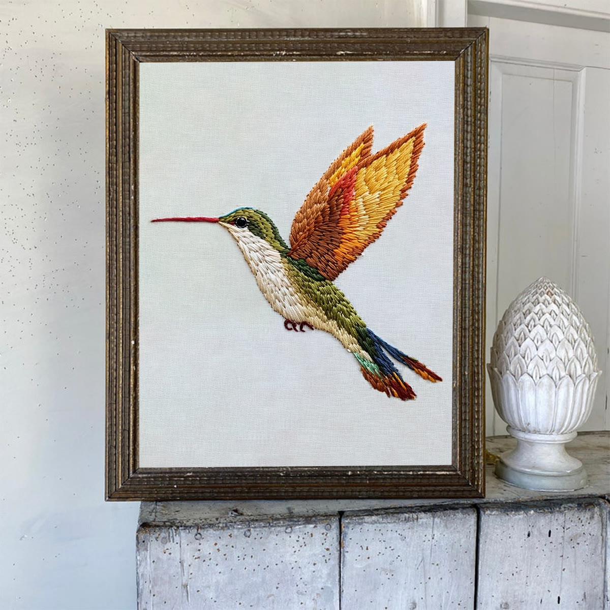 Rubbyoo Embroidery Kit-Flying Hummingbird2 - image 6