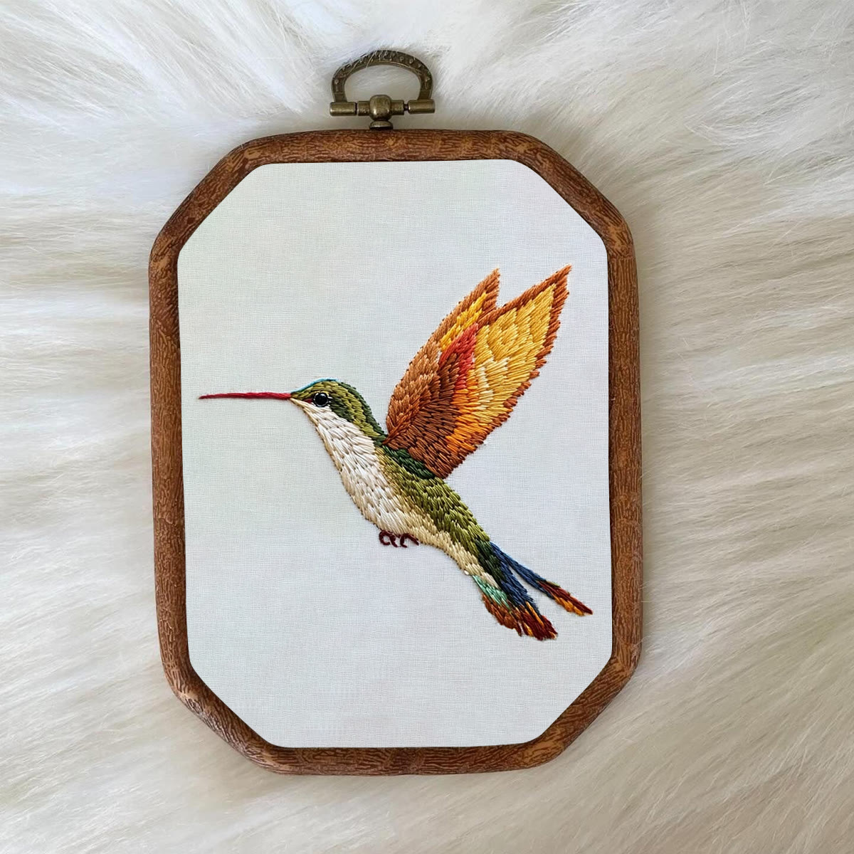 Rubbyoo Embroidery Kit-Flying Hummingbird2 - image 8