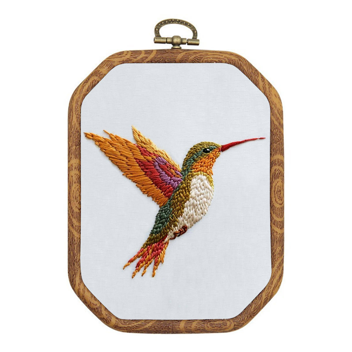 Rubbyoo Embroidery Kit-Vibrant Hummingbird2 - image 1