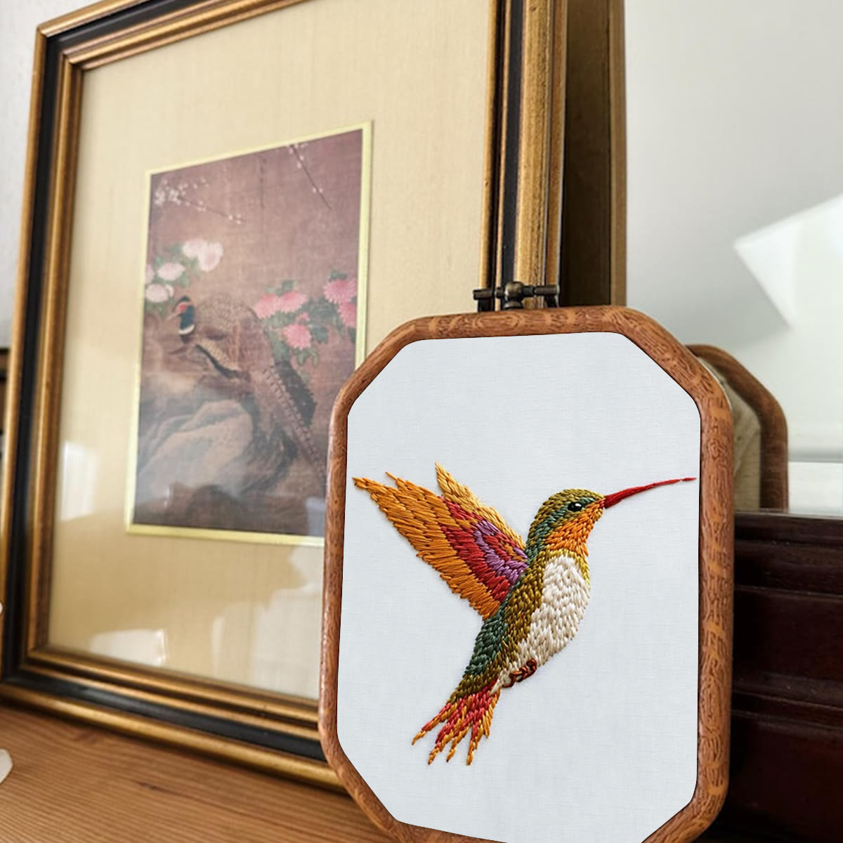 Rubbyoo Embroidery Kit-Vibrant Hummingbird2 - image 3