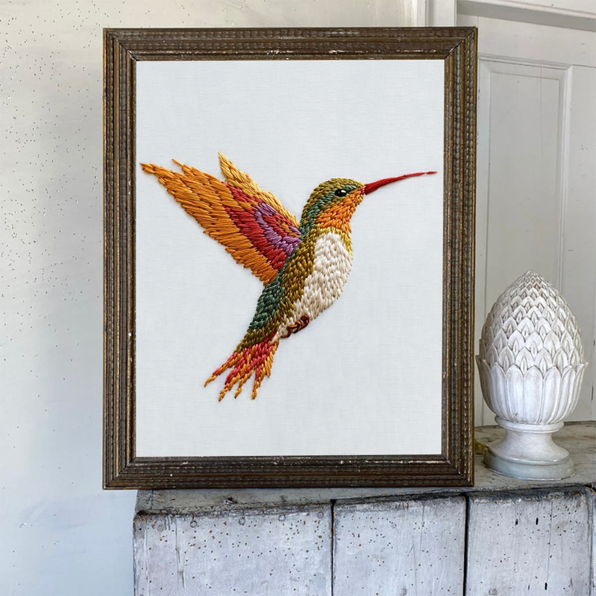 Rubbyoo Embroidery Kit-Vibrant Hummingbird2 - image 6