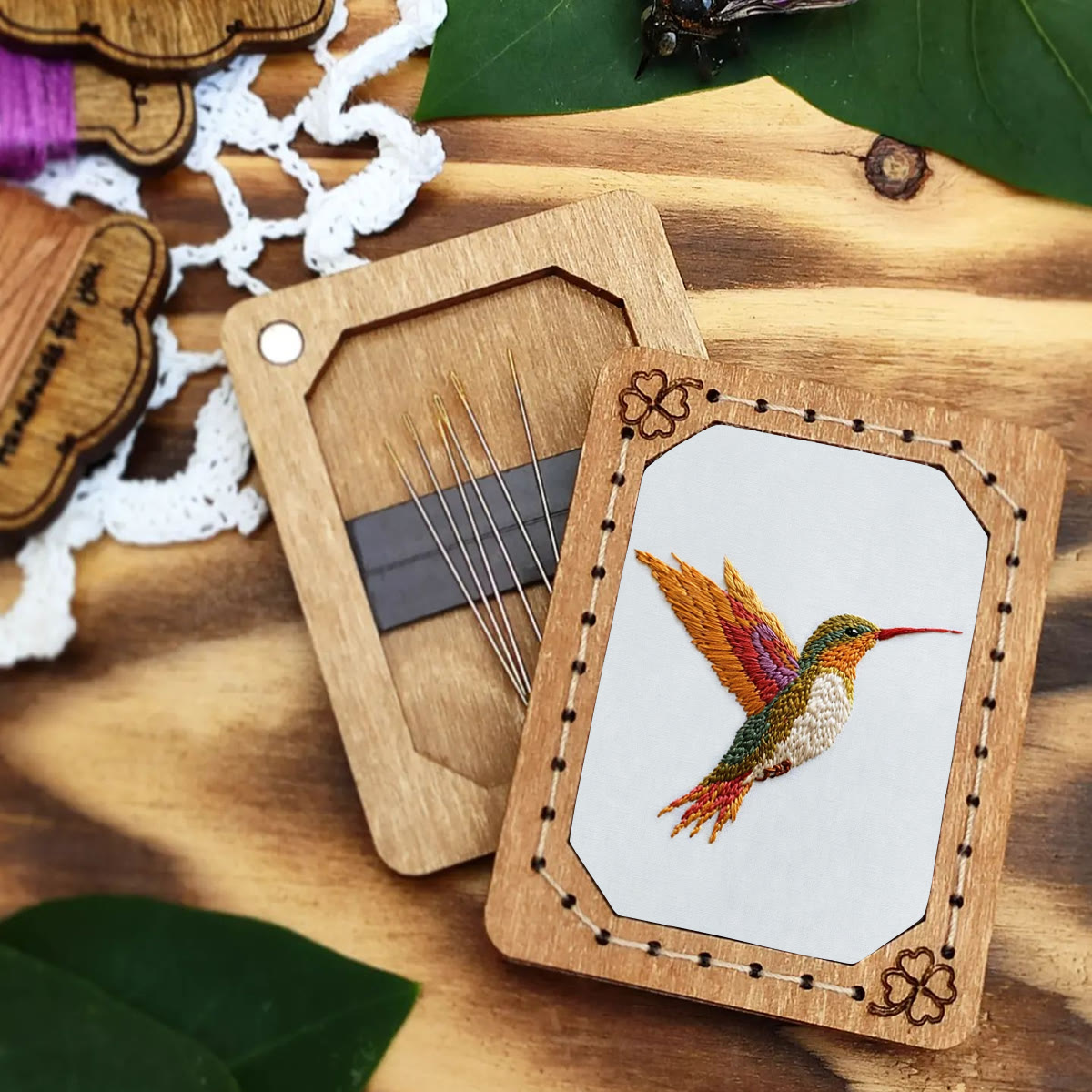 Rubbyoo Embroidery Kit-Vibrant Hummingbird2 - image 7
