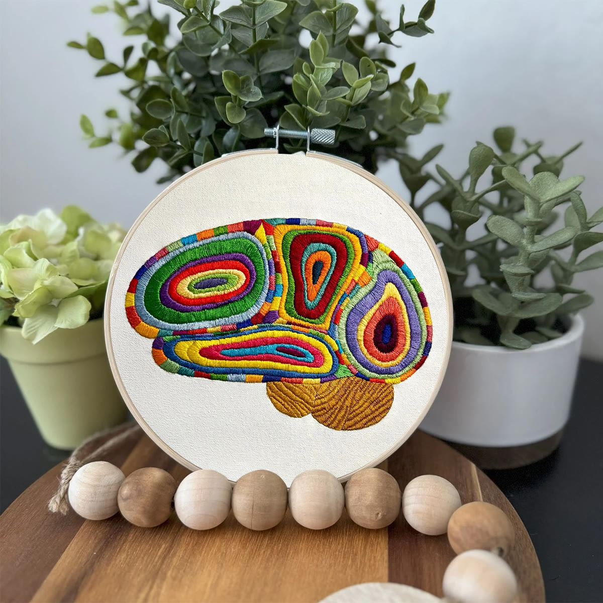 Rubbyoo Embroidery Kit-   The Colors Of Hope Diy Kit For  Aldults| Diy Craft Kits - image 3