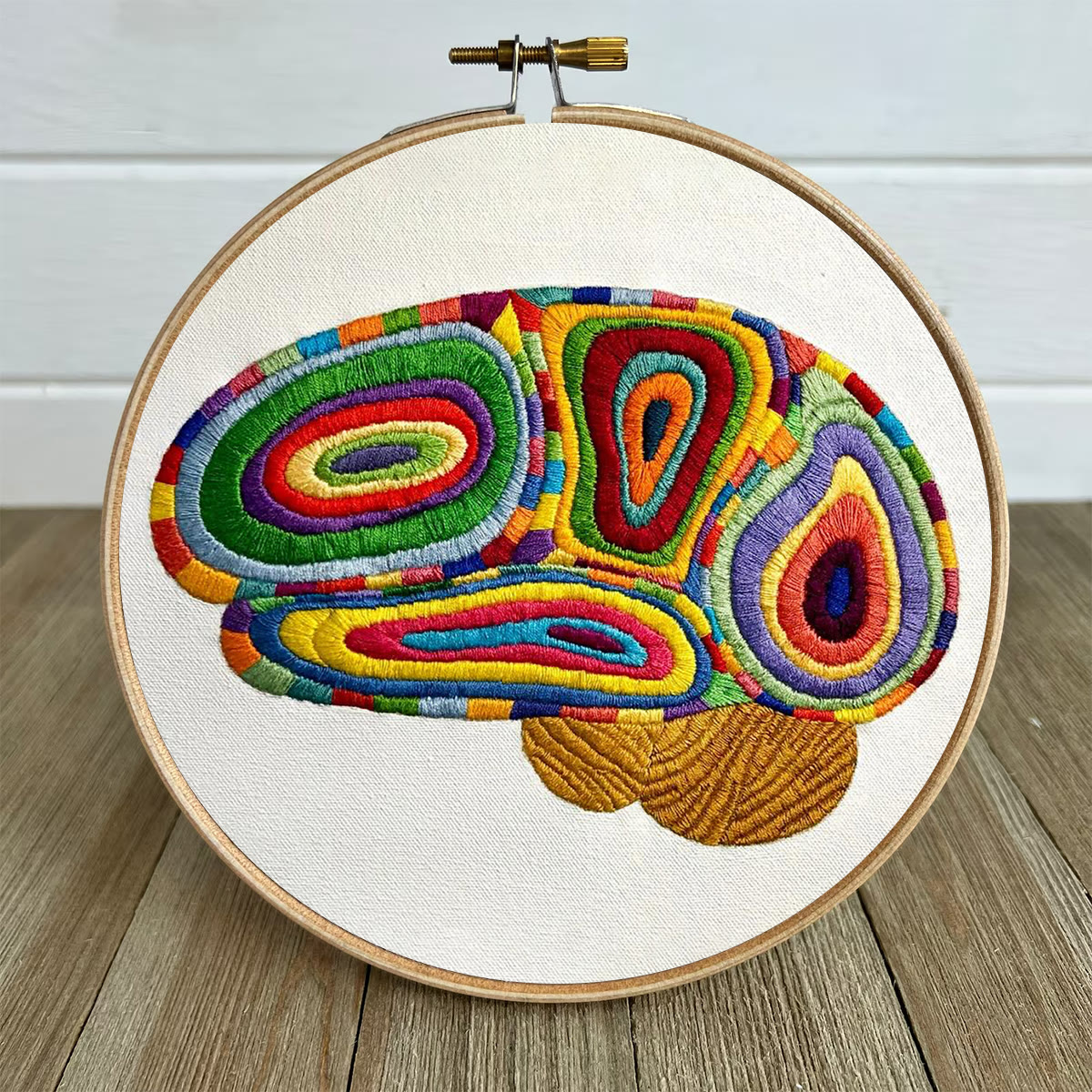 Rubbyoo Embroidery Kit-   The Colors Of Hope Diy Kit For  Aldults| Diy Craft Kits - image 6