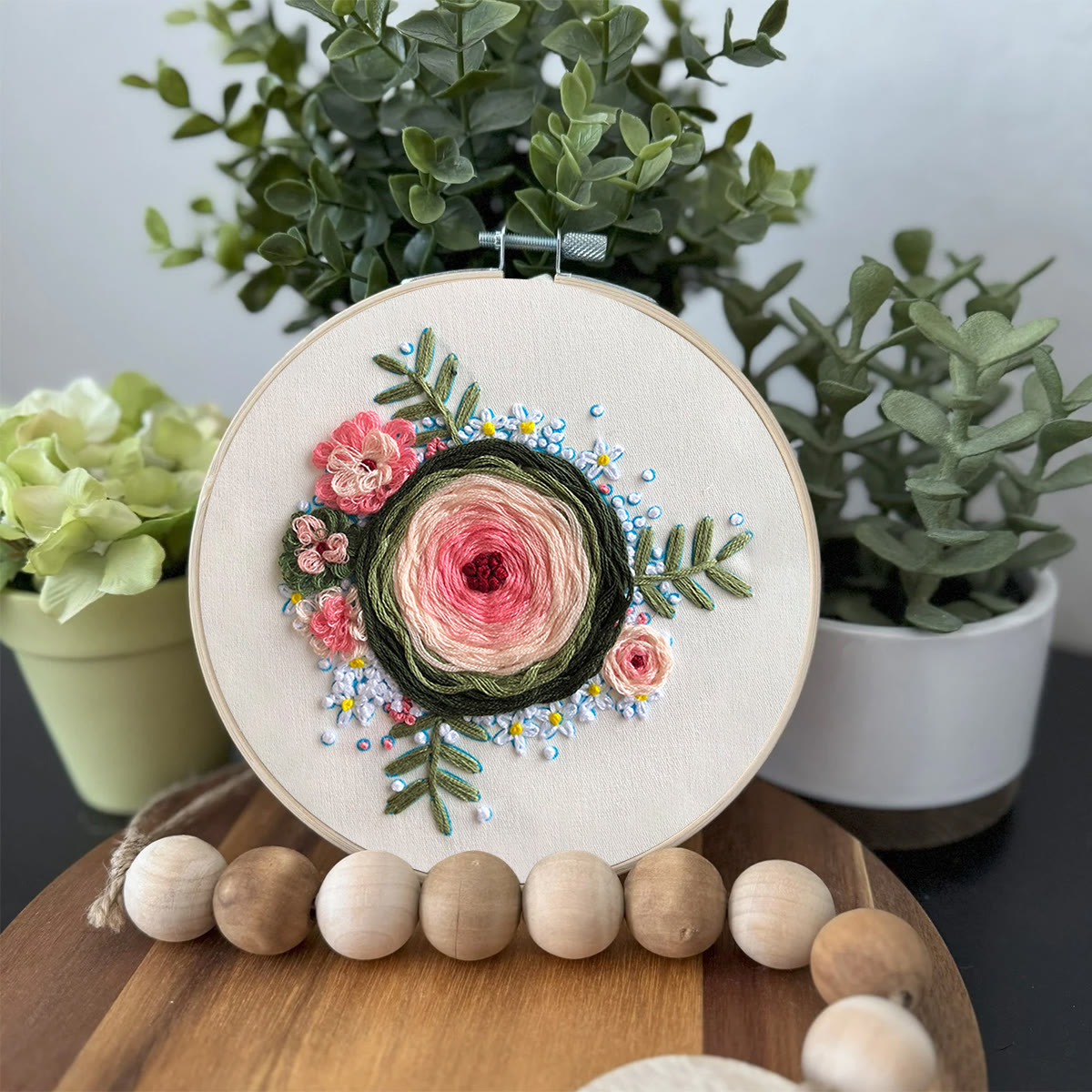 Rubbyoo Embroidery Kit-  Woven Rose Starter Kit For Craft Lover - image 3