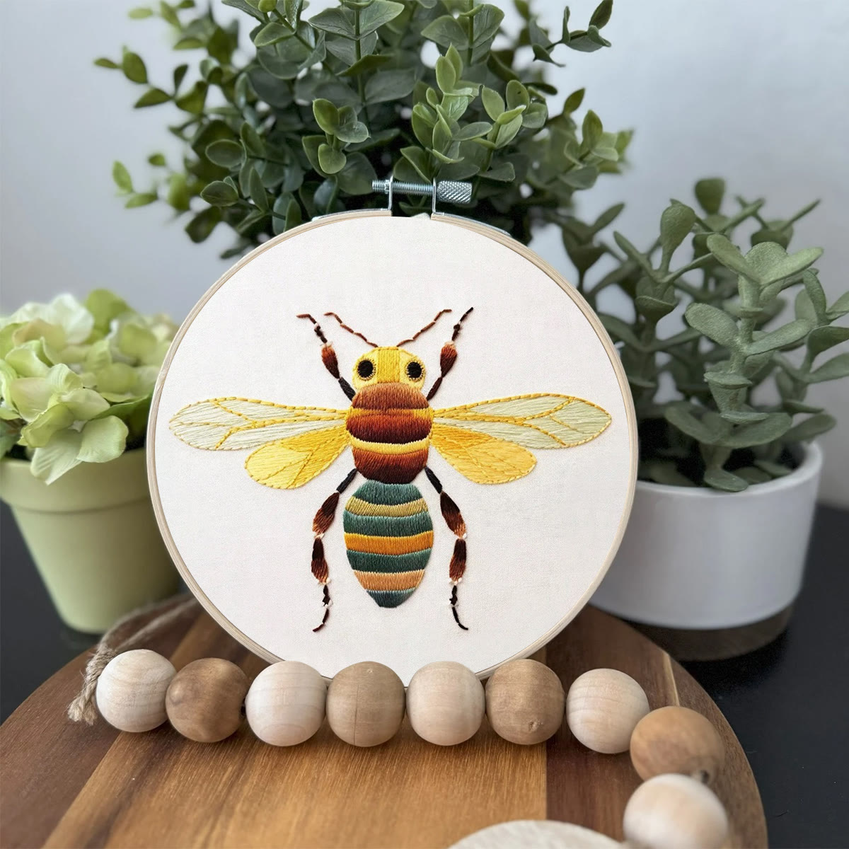 Rubbyoo Embroidery Kit- Honey Bee | Diy Craft Kits  For Beginners - image 3
