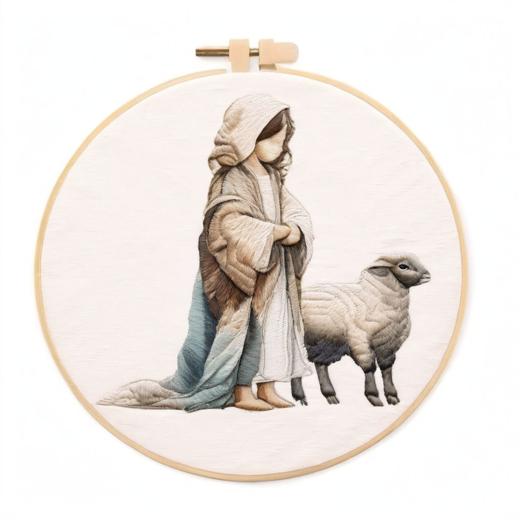 Rubbyoo Embroidery Kit - Jesus Christ - image 1