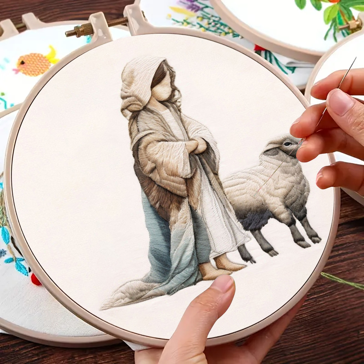 Rubbyoo Embroidery Kit - Jesus Christ - image 2