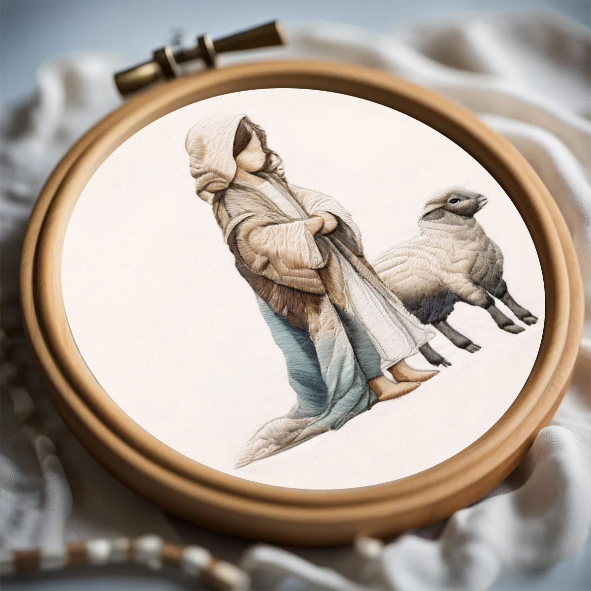 Rubbyoo Embroidery Kit - Jesus Christ - image 7