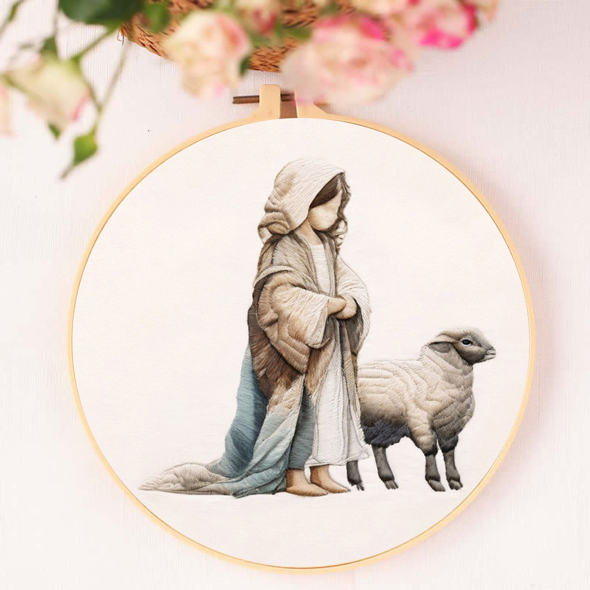 Rubbyoo Embroidery Kit - Jesus Christ - image 9