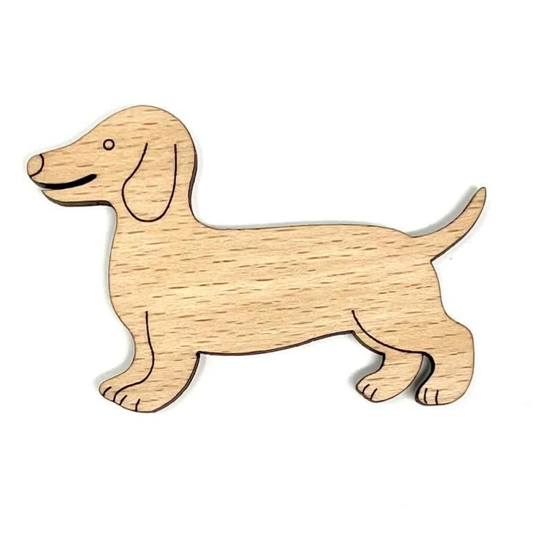 Premium Dachshund bobbins for cross stitch and embroidery