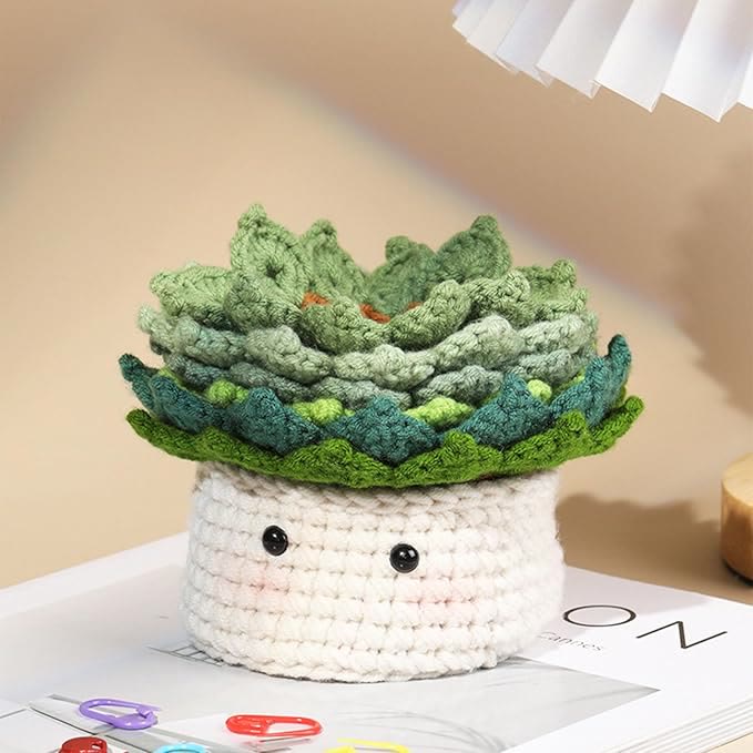  Handmade Coasters Crochet Kit - Diy Creative Coasters | Practical Handicraft Gifts  - Handmade Coasters Crochet Kit - image 1