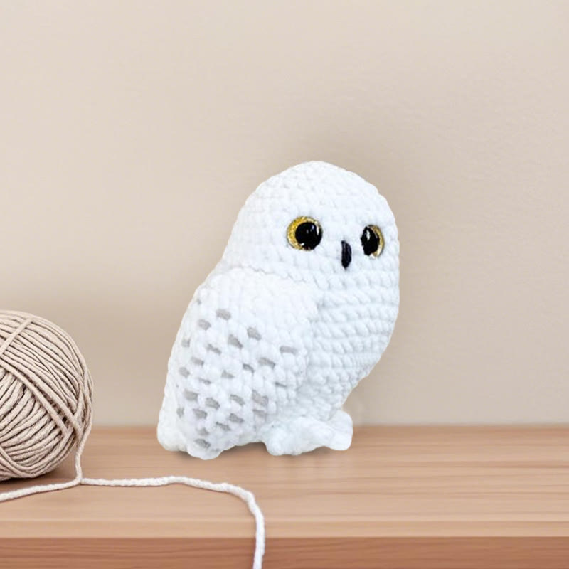  Diy Handmade Owl Crochet Kit - Cute Animal Toy | Crochet Starter Set  - image 2