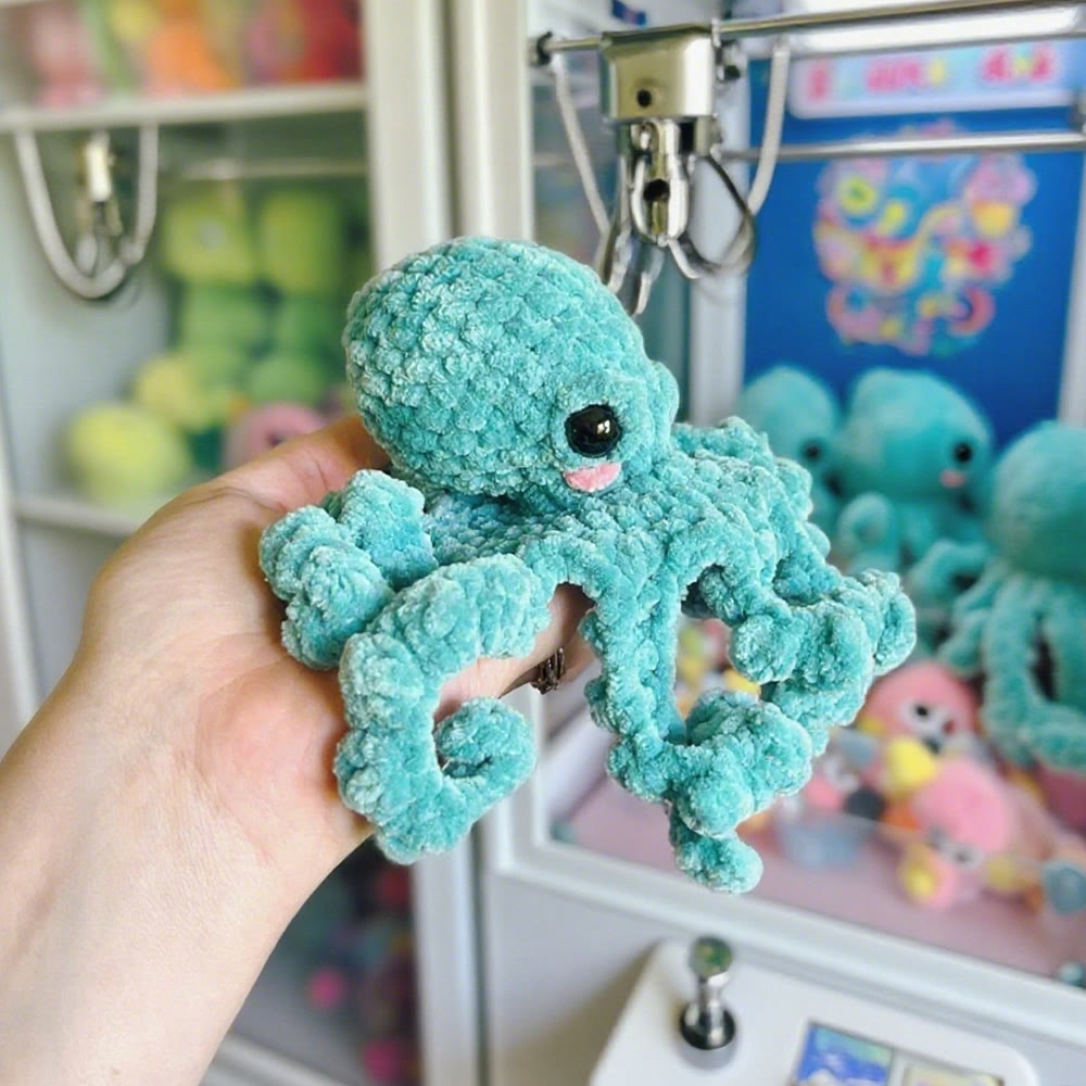Diy Handmade Rich Colour Octopus Crochet Kit -  Cutest Crochet Collection | Unique Handicraft For Babies - image 1
