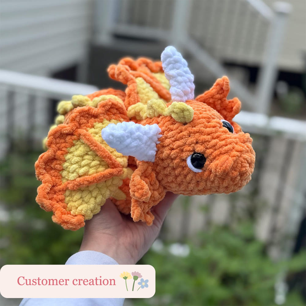 Diy Handmade Combo Dragon Series Crochet Kit - Crochet Plush Doll | Beginner Needlework Set  - image 6