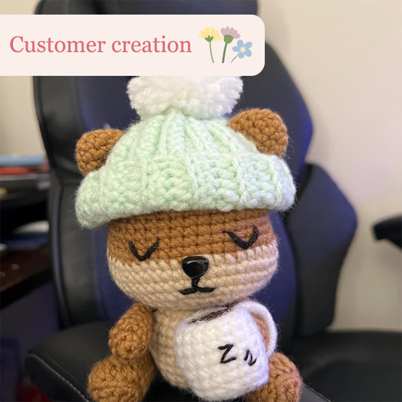 Diy Handmade Sleepy Squirrel Crochet Kit - Cute Sewing Doll | Perfect For Handmade Beginner - image 7