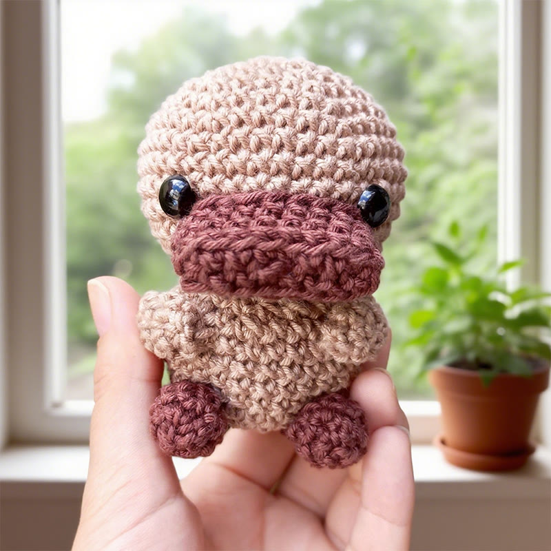 Diy Handmade Tiny Platypus Crochet Kit - Adorable Animal Craft | Nice Handmade Gifts For Kids - image 2