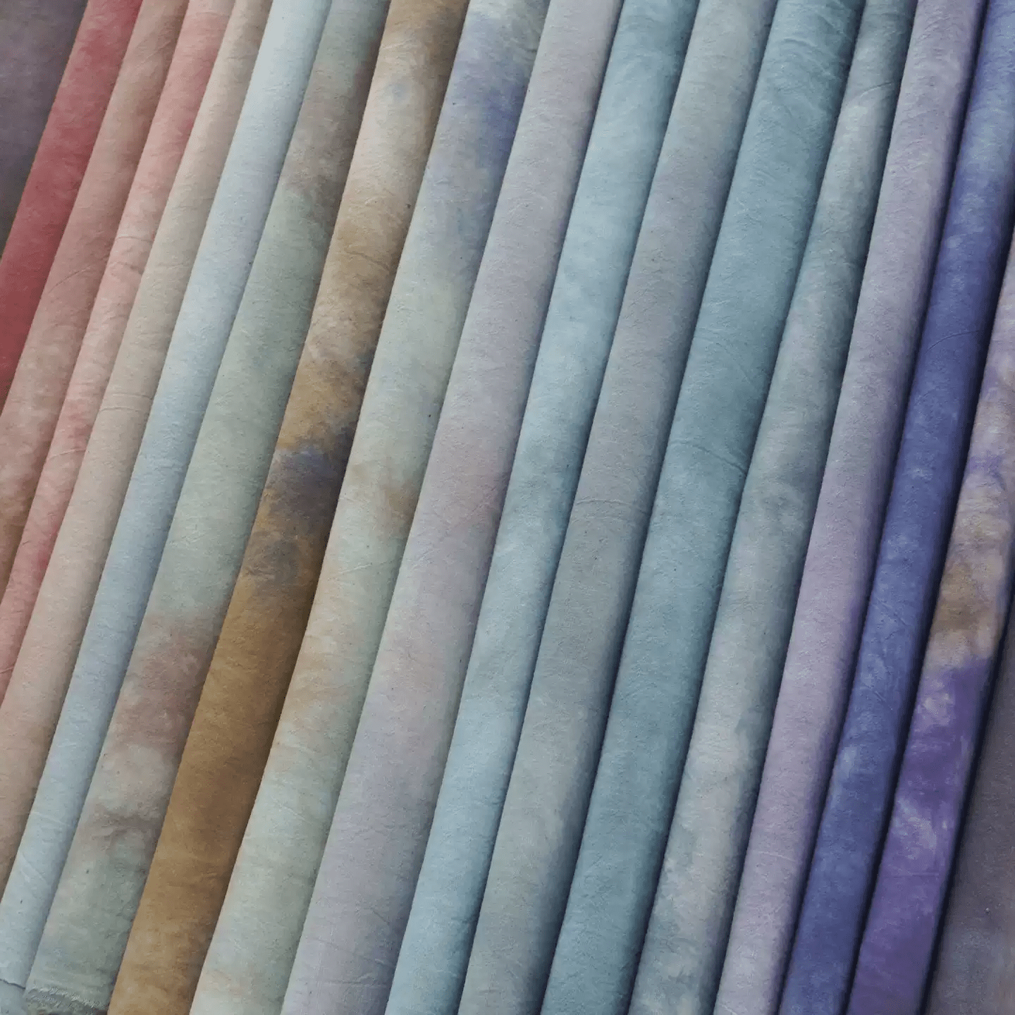 Cotton Embroidery Cloth - Unique Hand Dyed Fabric | Embroidery Fabric Gifts For Diy Lovers | Needle Sewing Craft Supplies - image 1