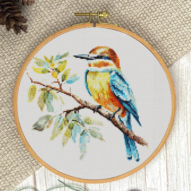  Cross Stitch Kit - Charming Bird | Unique Birthday Gifts For Animal Enthusiasts |  Needle Craft For Beginner  - image 2