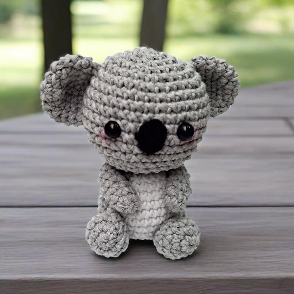 Diy Handmade Little Koala Crochet Kit - Tiny Plush Doll | Lovable Handmade Gifts - Diy Handmade Little Koala Crochet Kit - image 1