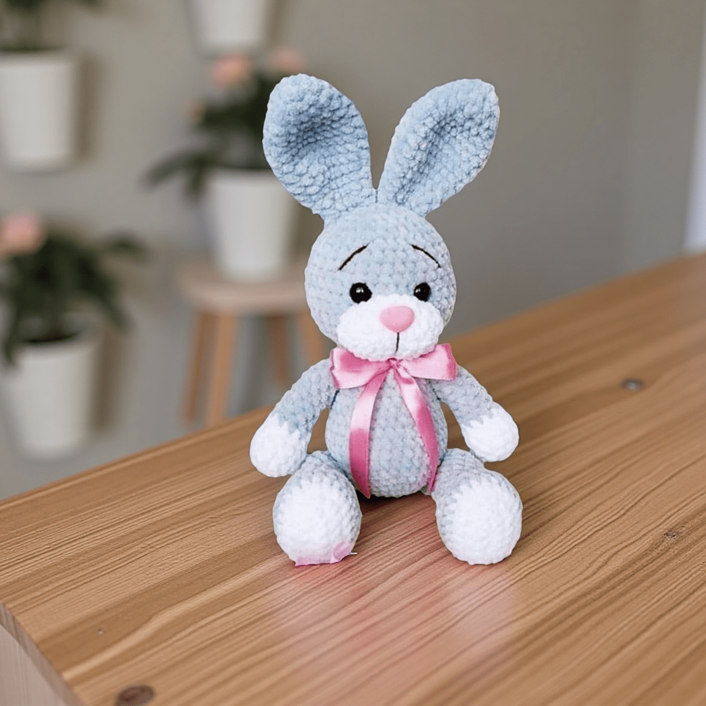 Diy Handmade Plush Rabbit Crochet Kit - Home Decorative Handicraft  | Unique Birthday Gifts Ideal  - image 3